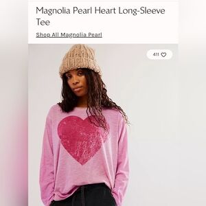 Magnolia Pearl Love Long Sleeve Top